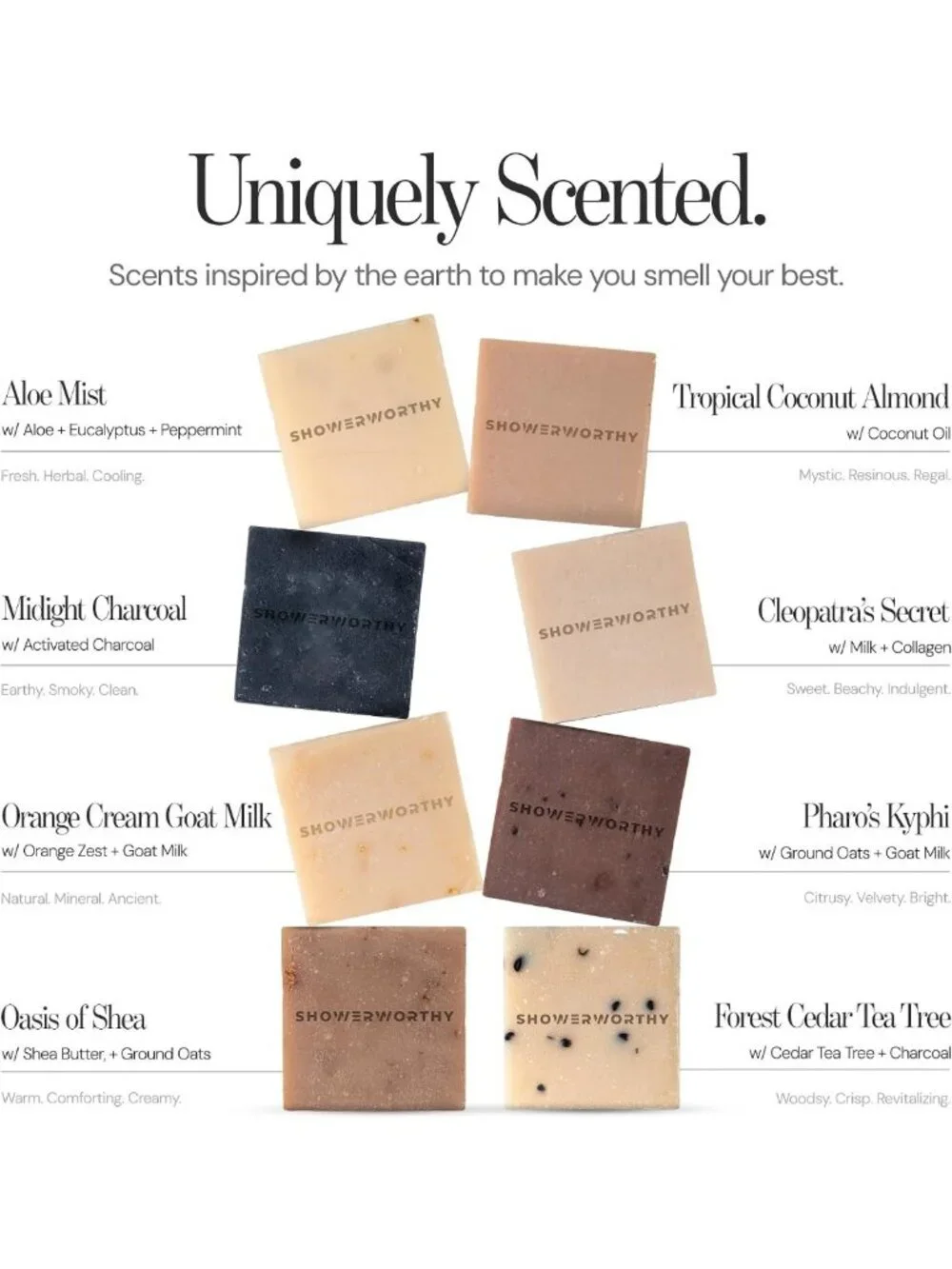 Natural Organic Bar Soap 8-Pack | Cold Process, Eco-Friendly & Moisturizing